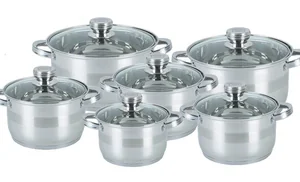 KINGHOFF Набор кастрюль (12пр.) KH 4486