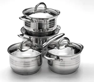 MAYER&BOCH Набор кастрюль (8пр.) МВ 24040