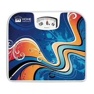 HOME ELEMENT Весы напольные механические HE SC 900 голубые