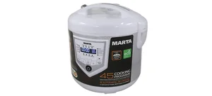 MARTA Мультиварка MT 4308 белый/сталь