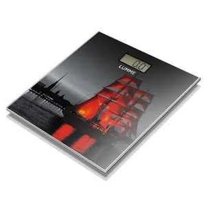 LUMME Весы напольные электронные LU 1325 алые паруса