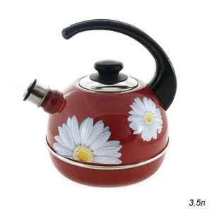 РУБИН Чайник 3,5л к/р бордо Ромашка Т04/35/01/14/с2215