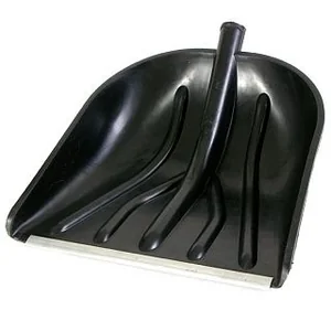 Лопата снеговая Купец 410х460мм с алюминиевой планкой