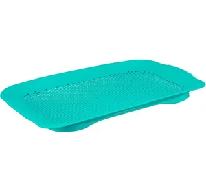 М-ПЛАСТИКА Поддон в раковину М 1137 аквамарин