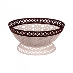 АЛЬТЕРНАТИВА Сухарница 20см. Семь злаков люкс М 4499 слоновая кость - темно коричневый