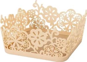 АЛЬТЕРНАТИВА Сухарница 16,2*16,2см. Соната М 6035 бежевый