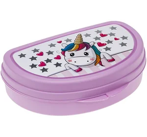 М-ПЛАСТИКА Бутербродница детская Единорог М 1201