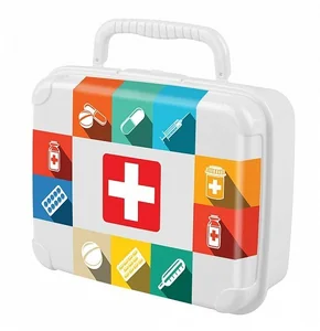 БЫТПЛАСТ Контейнер универсальный с декором 158*196*69 мм 4312806 микс