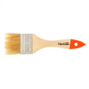 SPARTA Кисть плоская Slimline 2 (50 мм), натуральная щетина, деревянная ручка 824305