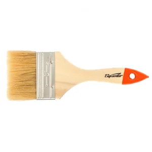 SPARTA Кисть плоская Slimline 3 (75 мм), натуральная щетина, деревянная ручка 824405