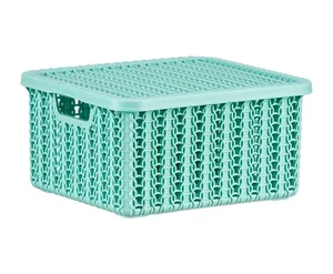 М-ПЛАСТИКА Коробка 1,5 л. Вязание М 2368 фисташковый