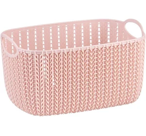 М-ПЛАСТИКА Корзинка 4,0 л. Вязание М 2380 чайная роза