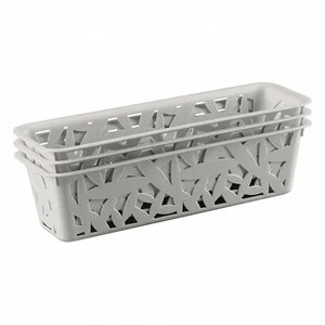 БЫТПЛАСТ Комплект корзинок S 3шт. 4312375 микс