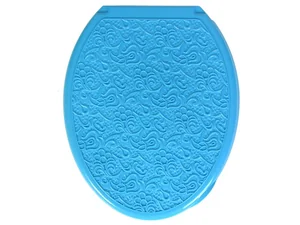 РОССПЛАСТ Сиденье для унитаза Ажур РП 813 голубой