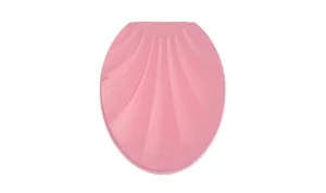 РОССПЛАСТ Сиденье для унитаза Ракушка РП 812 розовый