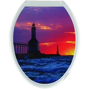 РОССПЛАСТ Сиденье для унитаза Маяк РП 813 М белый