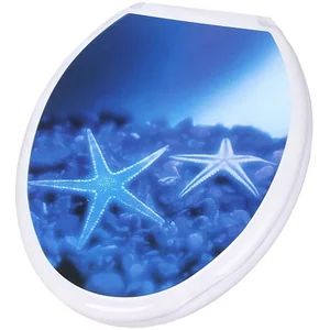 РОССПЛАСТ Сиденье для унитаза Морская звезда РП 813 белый