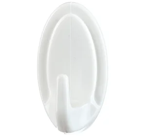 М-ПЛАСТИКА Крючок самоклеящийся 10шт. Овальчик  М 2231 микс