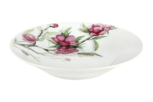 КОРАЛЛ Тарелка глубокая 20см. Магнолия YQ1716/20
