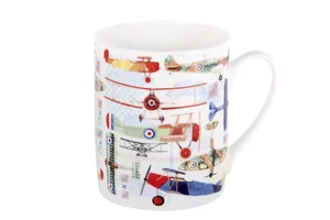 КОРАЛЛ Кружка 520мл.Самолеты SX-ZS03