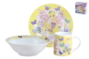 КОРАЛЛ Набор посуды д/завтрака 3 пр.  Винкс  TSET3W