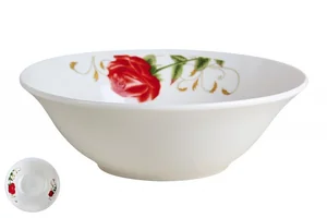 КОРАЛЛ Салатник 15 см Роза ZHL-1647/15