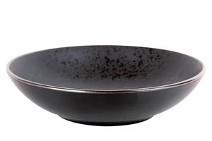 КОРАЛЛ Тарелка глубокая 20 см Elite black 19S509-8BOWL
