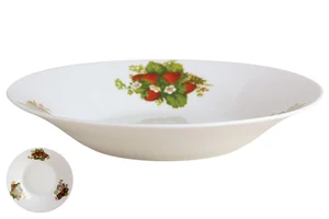 КОРАЛЛ Тарелка глубокая 20 см Клубника ZHL-1551/20