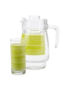 LUMINARC Набор для напитков 7пр.Brush mania green  P 7453