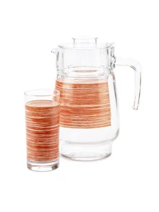 LUMINARC Набор для напитков 7пр.Brush mania orange  P 7451