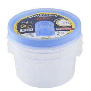 ПОЛИМЕРБЫТ Комплект 0,4 л. (3шт.) «Смайл» 4352001 микс