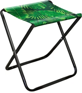 НИКА Стул походной ПС/2 тропические листья на темном