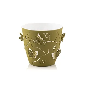 DD STYLE Горшок цветочный 5,3 л. 694 оливковый