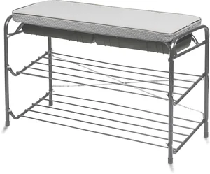 НИКА Этажерка для обуви ЭТП3/С серый