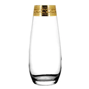 ГУСЬ ХРУСТАЛЬНЫЙ Ваза Версаче 260мм. EAV08- 3267