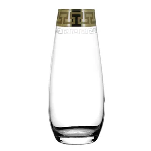 ГУСЬ ХРУСТАЛЬНЫЙ Ваза Греческий узор 260мм. GE03- 3267