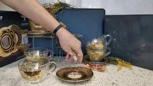 ГУСЬ ХРУСТАЛЬНЫЙ Набор чайный 12 пр.Версаче EAV08-1416/391/S