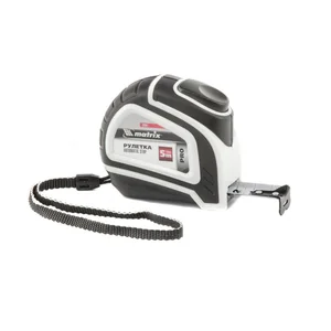 Matrix Pro Рулетка Autostop, 5 м х 19 мм, двухкомпонентный корпус, автоматическая фиксация 32551
