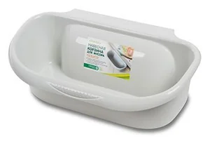 МАРТИКА Навесная корзина для мусора Левита C 842 СЕРсветло-серая