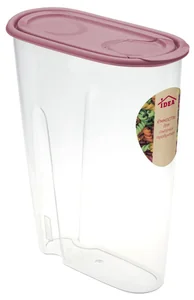 М-ПЛАСТИКА Емкость для сыпучих продуктов 2,1 л. М 1222 ягодный