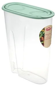 М-ПЛАСТИКА Емкость для сыпучих продуктов 2,1 л. М 1222 фисташковый