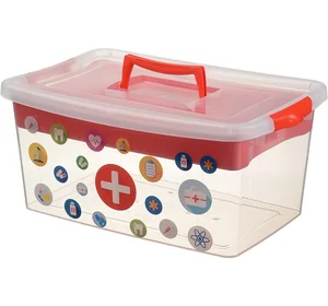 М-ПЛАСТИКА Контейнер 9,0 л. Аптечка М 2908 красный