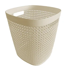 М-ПЛАСТИКА Корзина для мусора 10л. Пирула М 2500 латте