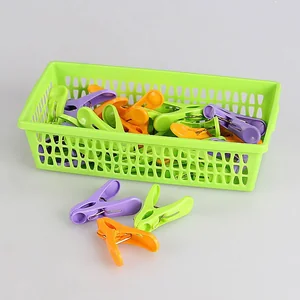 МАРТИКА Прищепка бельевая Эллина набор 25шт в корзине колор С20НК-04-КОЛ микс