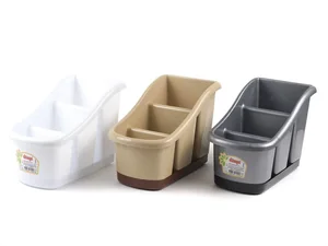 DD STYLE Подставка для столовых приборов 14003 черно-серый