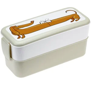 М-ПЛАСТИКА Контейнер для обеда (0,5 + 0,5 л) Такса М 1233