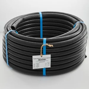 ВОЛЖСКИЙ Шланг поливочный резиновый кордовый рукав 18 мм, 25 м (г. Волжский) эконом