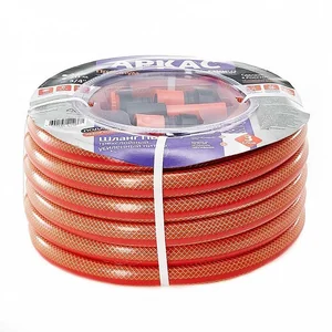 ГИДРОАГРЕГАТ Шланг поливочный 3/4 дюйма, 20 м, армированный, 3-х слойный АРКАС премиум (набор коннекторов )