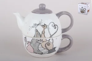 КОРАЛЛ Набор чайный 1/2 пр. Идиллия ZF1124-11