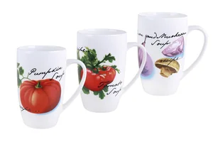 КОРАЛЛ Кружка 450 мл. Овощной микс GJ546